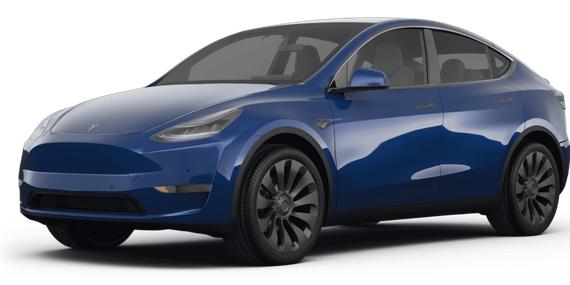 TESLA MODEL Y 2022 7SAYGDEFXNF309571 image